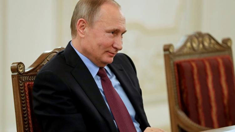 Le président russe Vladimir Poutine, le 2 décembre 2016 à Saint-Pétersbourg [Dmitri Lovetsky / POOL/AFP/Archives]
