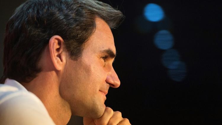Le joueur suisse de tennis Roger Federer en conférence de presse le 5 février 2020 au Cap en Afrique du Sud [RODGER BOSCH / AFP/Archives]