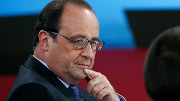 François Hollande le 19 mai 2016 à l'Elysée à Paris [GONZALO FUENTES / POOL/AFP/Archives]
