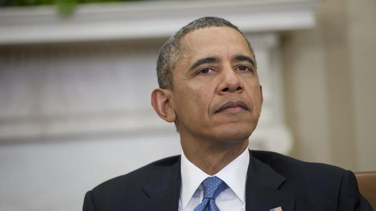Barack Obama, le 17 mars 2014 à Washington  [Saul Loeb / AFP]