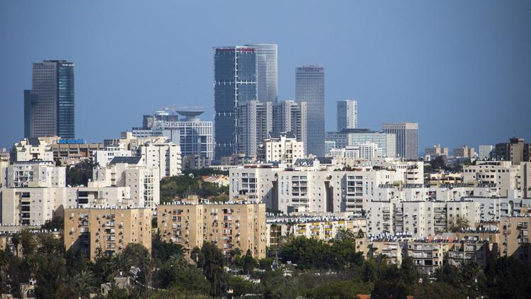 Vue de Tel Aviv, le 2 avril 2014 [Jack Guez / AFP]