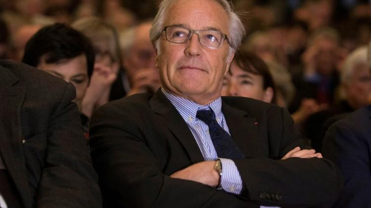 Francois Rebsamen en avril 2016 [Geoffroy Van der Hasselt / AFP/Archives]