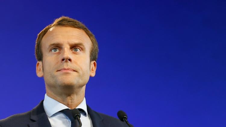 L'ex-ministre de l'Economie Emmanuel Macron, le 30 août 2016 à Paris [MATTHIEU ALEXANDRE / AFP]