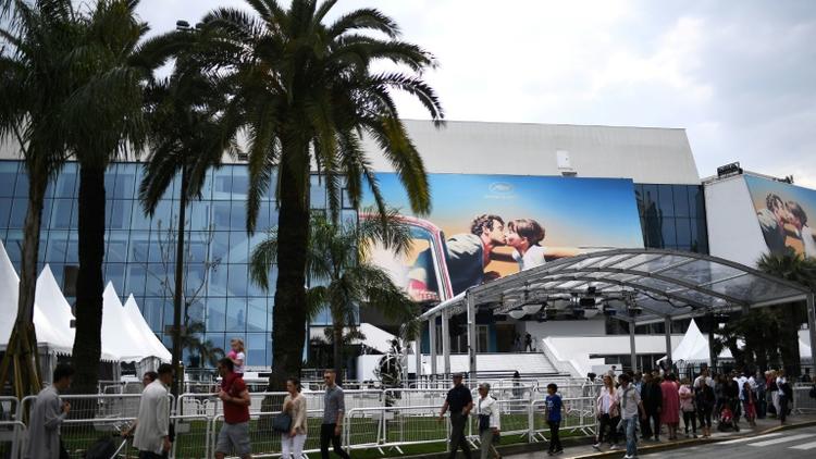 Photographie du Palais des Festivals à Cannes, le 6 mai 2018 [Anne-Christine POUJOULAT / AFP]