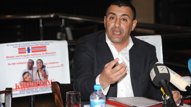 L'athlète marocain Khalid Skah à Rabat le 4 février 2010