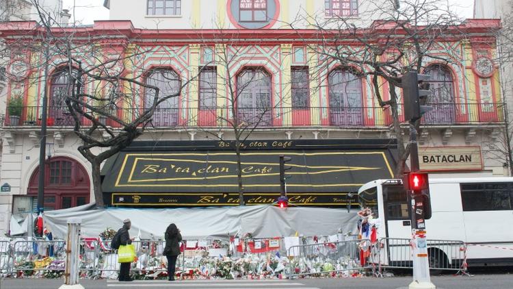 La salle de spectacle du Bataclan à Paris, le 13 décembre 2015 [MATTHIEU ALEXANDRE / AFP/Archives]
