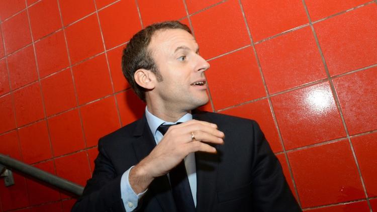 Le ministre de l'Economie Emmanuel Macron à Rennes, le 6 novembre 2015  [Thomas Bregardis / AFP/Archives]