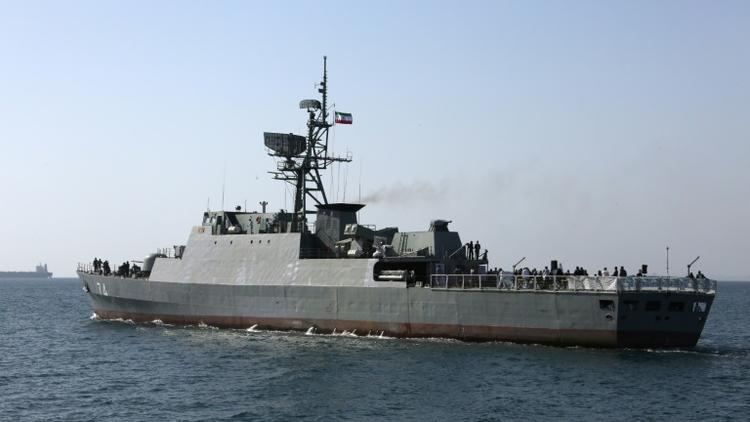 Un navire iranien, le 30 avril 2019 dans le détroit d'Ormuz [ATTA KENARE / AFP/Archives]