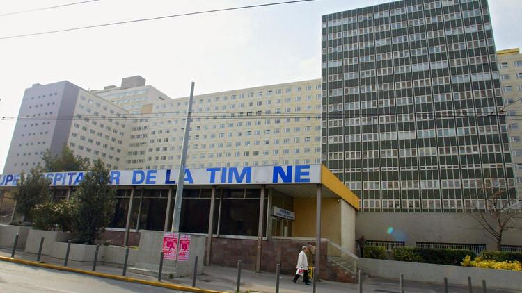 Vue générale prise le 02 mars 2003 à Marseille de l'hôpital de la Timone. [Boris Horvat / AFP/Archives]