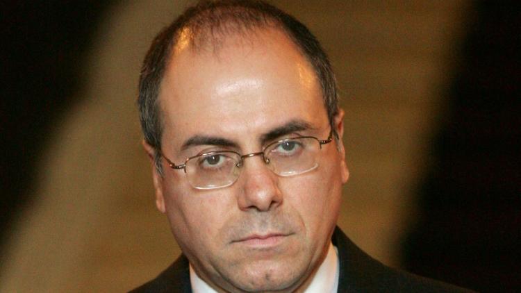 Le ministre israélien de l'Intérieur Sylvan Shalom , le 27 octobre 2005 à Paris [THOMAS COEX / AFP/Archives]