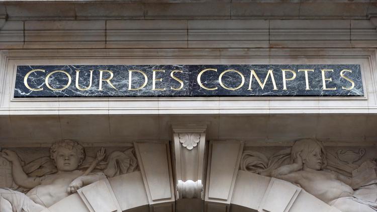 La façade de la Cour des comptes à Paris, en janvier 2013 [Thomas Samson / AFP/Archives]
