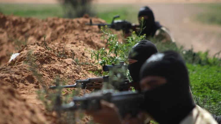 Des combattants jihadistes près de Deir Ezzor (Syrie), le 25 mars 2014 [Ahmad Aboud / AFP/Archives]