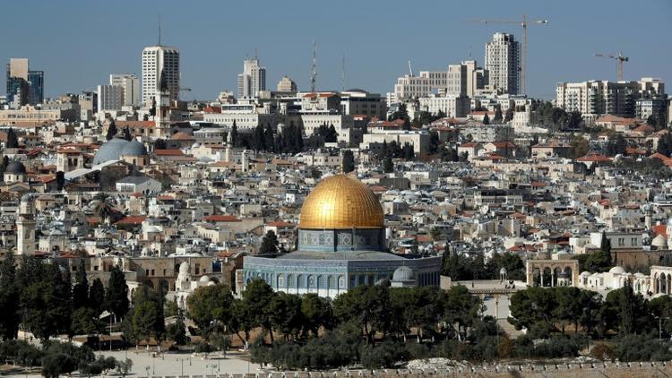 Vue de Jérusalem le 1er décembre 2017 [THOMAS COEX / AFP/Archives]