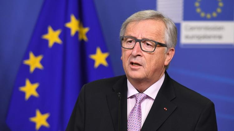 Le président de la Commission européenne Jean-Claude Juncker à la Commission européenne, à Bruxelles le 6 février 2017 [EMMANUEL DUNAND / AFP/Archives]