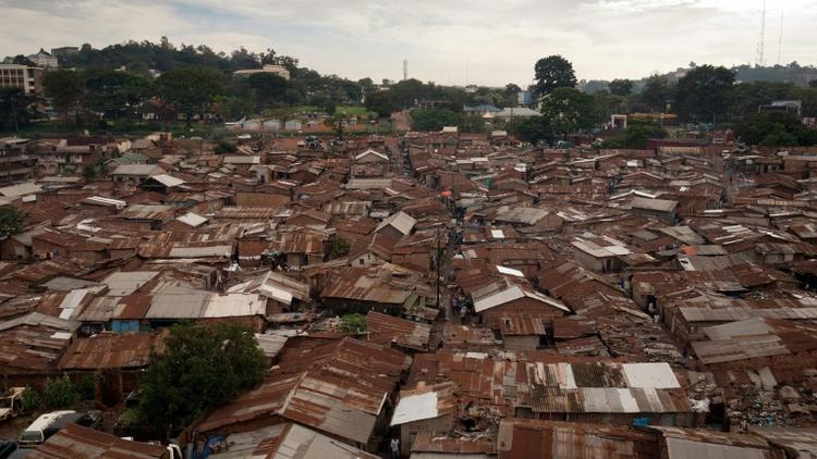 Le bidonville de Katanga, dans la capitale ougandaise de Kampala, le 18 décembre 2012 [Michele SIBILONI / AFP/Archives]