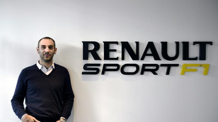 Le directeur général de Renault Sport F1, Cyril Abiteboul, le 18 décembre 2014 à Viry-Châtillon, en région parisienne [Franck Fife / AFP/Archives]