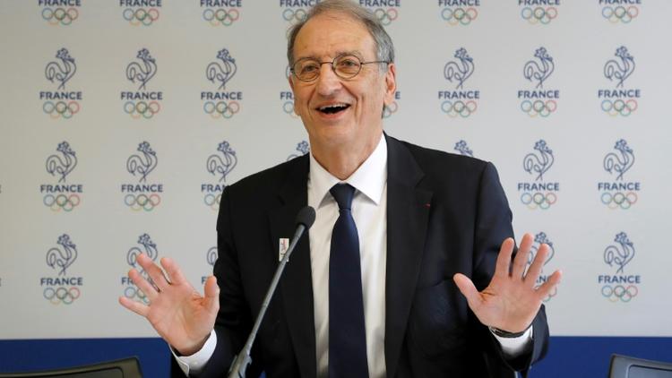 Le président Denis Masseglia, tout juste réélu à la tête du mouvement olympique français le 11 mai 2017 à Paris [FRANCOIS GUILLOT / AFP]