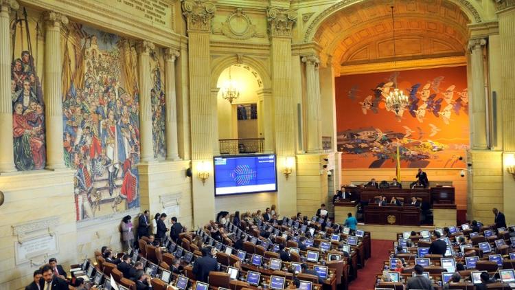 La Chambre des Représentants de Colombie, le 30 novembre 2016 à Bogota [GUILLERMO LEGARIA / AFP]