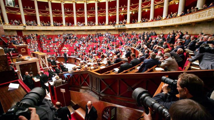 L'hémicycle de l'Assemblée nationale à Paris [Joël Saget / AFP/Archives]