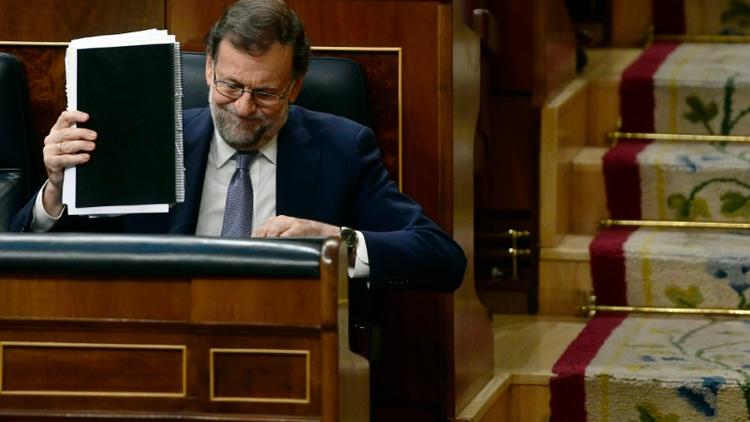 Mariano Rajoy n'a pas obtenu l'adhésion d'une majorité pour former un nouveau gouvernement espagnol [PIERRE-PHILIPPE MARCOU / AFP/Archives]