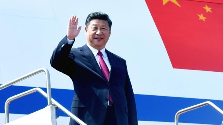 Le président chinois Xi Jinping arrive à Dacca au Bangladesh, le 14 octobre 2014. [- / AFP/Archives]