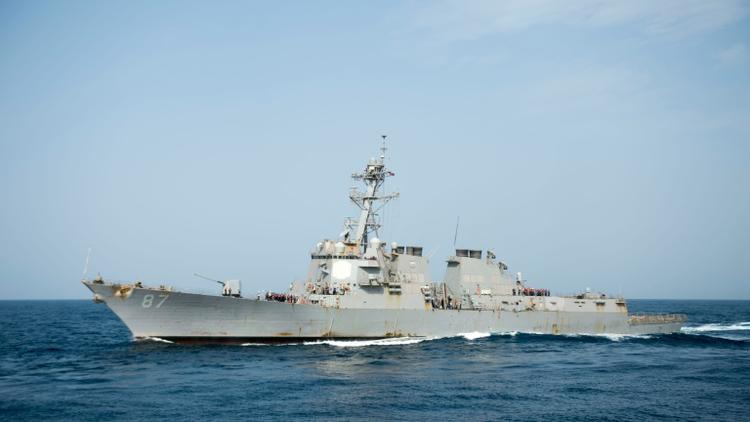 Le navire de guerre américain USS Mason [Handout / Navy Visual News Service (NVNS)/AFP/Archives]