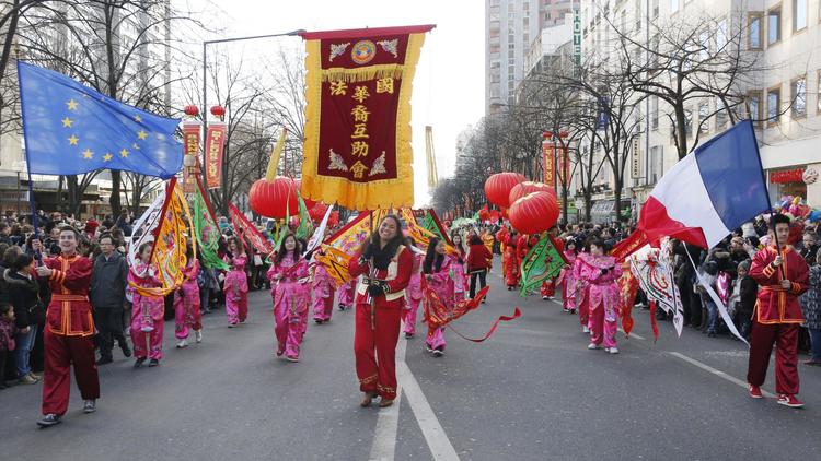 Les célébrations du Nouvel An chinois, à Paris le 17 février [Pierre Verdy / AFP/Archives]
