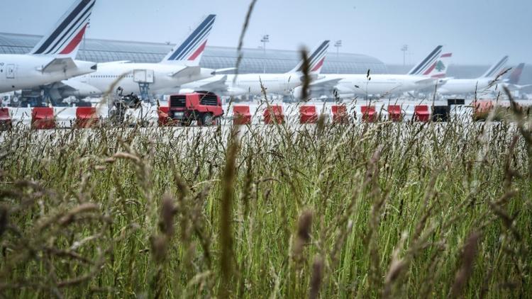 Air France-KLM a été lourdement affectée par les grèves du printemps [STEPHANE DE SAKUTIN / AFP/Archives]