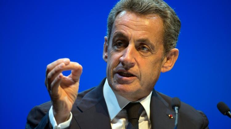 Nicolas Sarkozy, lors d'un meeting à Toulon, le 21 octobre 2016  [BERTRAND LANGLOIS / AFP/Archives]
