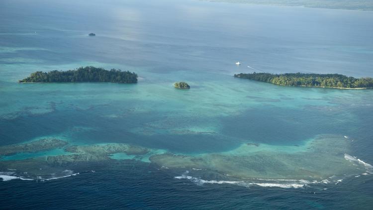 Vue d'îlots de l'archipel des îles Salomon [Eskinder Debebe / Nations Unies/AFP/Archives]