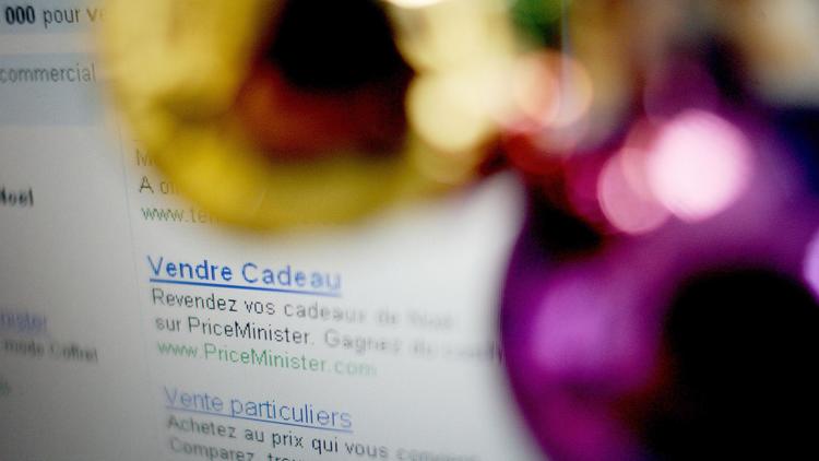 Site de vente de cadeaux de Noël [Fred Dufour / AFP/Archives]