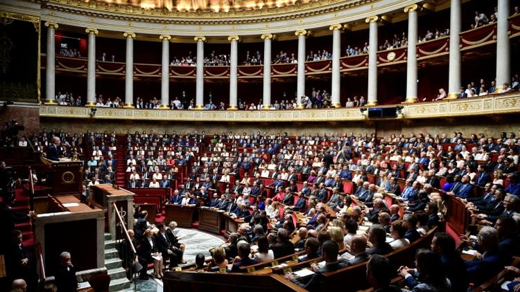L'Assemblée nationale, avant le discours d'Edouard Philippe, le 4 juillet 2017 [Martin BUREAU / AFP/Archives]