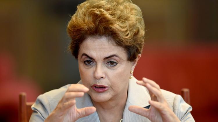 Dilma Rousseff le 14 juin 2016 à Brasilia  [EVARISTO SA / AFP/Archives]