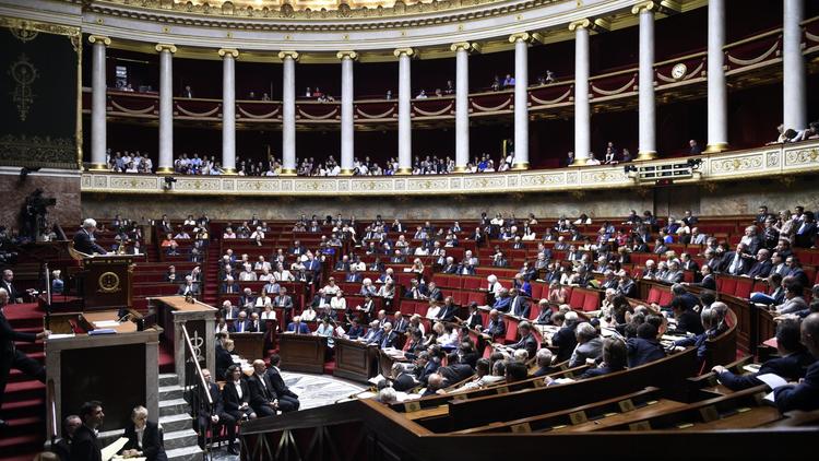 Le parlement à Paris, le 23 juillet 2014 [Martin Bureau / AFP/Archives]