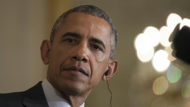 Le président américain Barack Obama à la Maison Blanche, le 16 octobre 2015, à Washington [BRENDAN SMIALOWSKI / AFP/Archives]