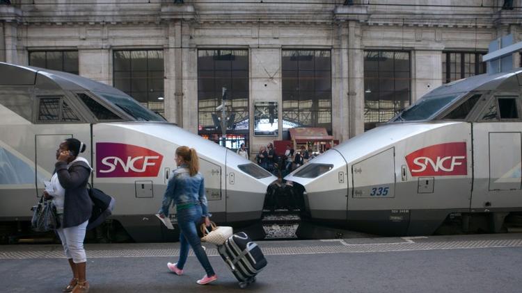 Un TGV à la gare Saint-Jean de Bordeaux, le 9 juillet 2012 [LOIC VENANCE / AFP/Archives]