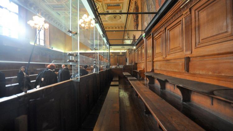 la salle d'audience de la Cour d'assises de Paris  [Lionel Bonaventure / AFP/Archives]