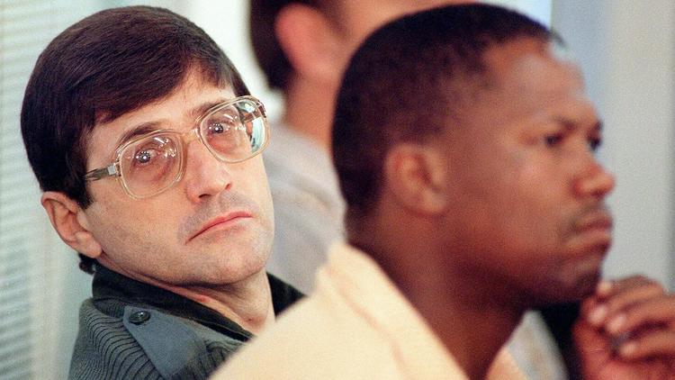 Eugene De Cock lors de son procès le 29 janvier 1998 à Johannesburg   [Odd Andersen / AFP/Archives]