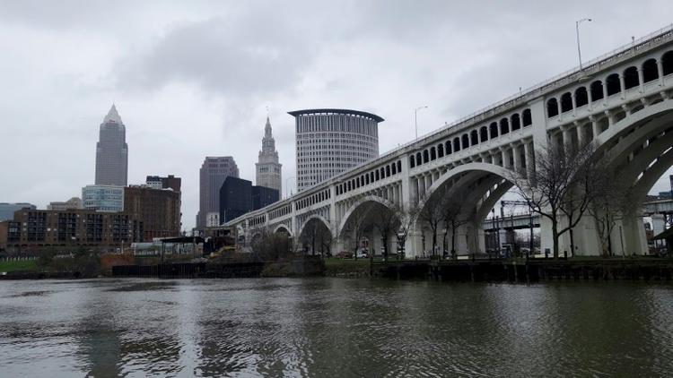 La ville américaine de Cleveland, où le FBI a annoncé lundi avoir déjoué un projet d'attentat d'inspiration jihadiste   [William EDWARDS / AFP/Archives]