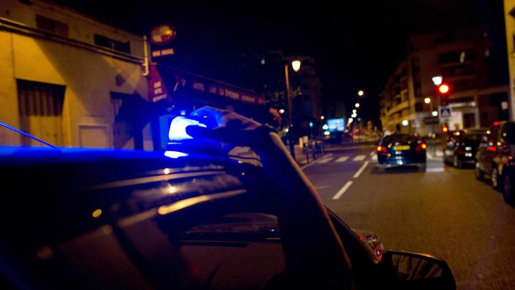 Des policiers de la BAC en intervention de nuit [Fred Dufour / AFP/Archives]