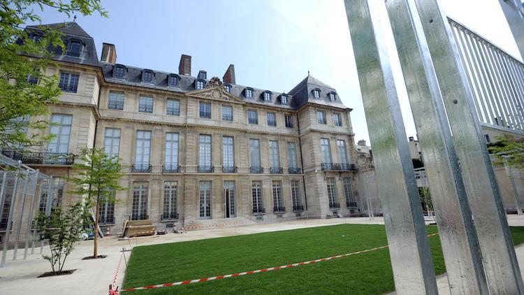 Une vue extérieure du musée Picasso à Paris, en mai 2014, après cinq ans de travaux de rénovation [Stephane de Sakutin / AFP/Archives]