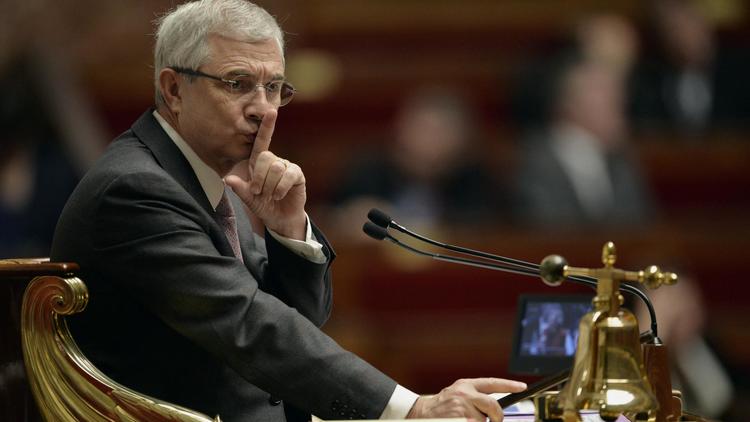 Le président de l'Assemblée nationale Claude Bartolone, le 18 février 2014 [Eric Feferberg / AFP/Archives]