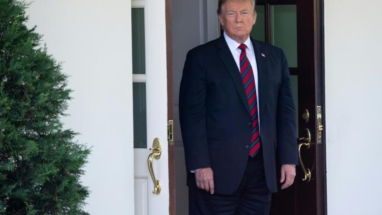 Le président Donald Trump à la Maison Blanche à Washington le 3 mai 2019 [SAUL LOEB / AFP]