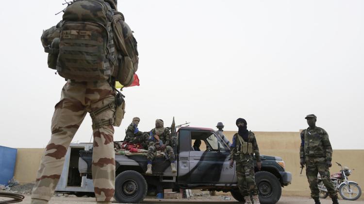 Des soldats français le 27 juillet 2013 à Kidal au Mali [Kenzo Tribouillard / AFP/Archives]