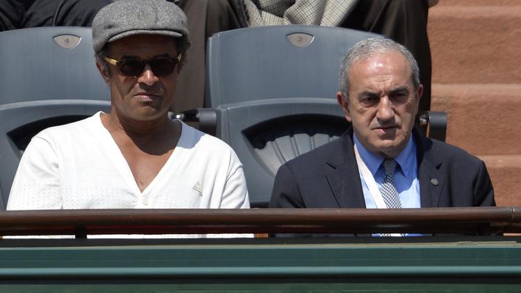 Yannick Noah à Roland-Garros, le 5 juin 2013 [Miguel Medina / AFP Photo/Archives]
