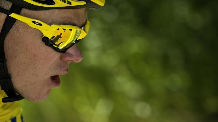 Le Britannique Chris Froome (Sky), lors de la 16e étape entre Vaison-la-Romaine and Gap [Joël Saget / AFP Photo]