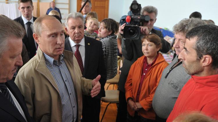 Vladimir Poutine le 30 août 2013 à Khabarovsk  [Alexei Nikolsky  / /AFP]