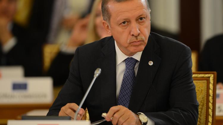 Le Premier ministre turc Recep Tayyip Erdogan au sommet du G20 à Saint-Pétersbourg, le 5 septembre 2013 [Vladimir Astapkovich / G20russia/AFP/Archives]