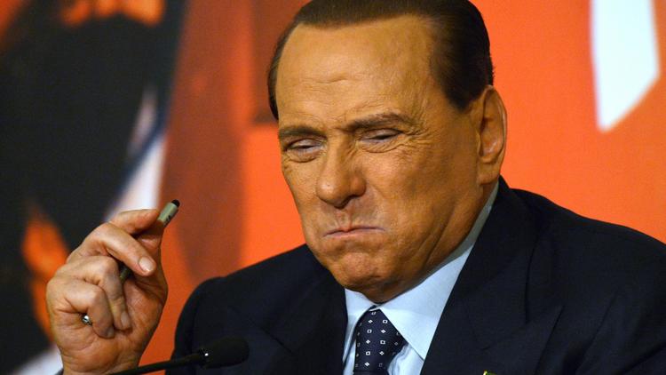 Silvio Berlusconi le 25 novembre 2013à Rome [Gabriel Bouys / AFP]