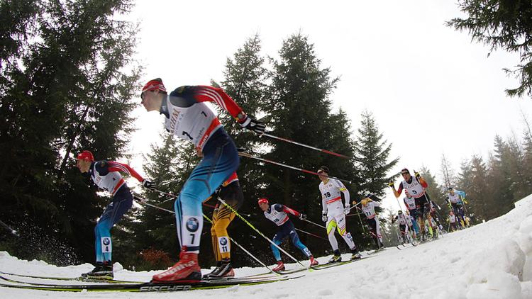 Photo prise le 19 janvier 2014 lors du 15km classique messieurs de la Coupe du monde de ski de fond à Szklarska Poreba, en Pologne [Bartek Wrzesniowski / AFP/Archives]